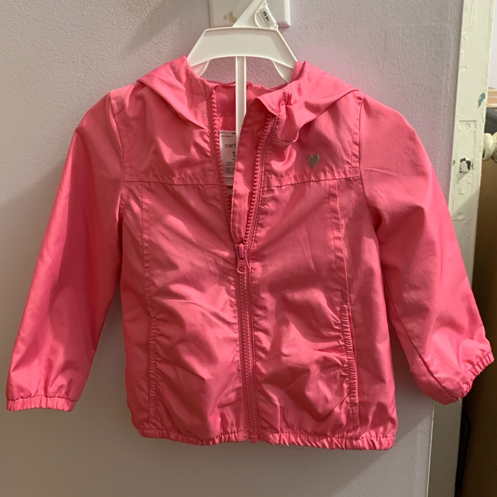 Pink Carter’s jacket size 18 Months